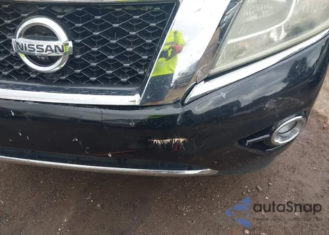 2014 Nissan Pathfinder Platinum из США, поврежденный, VIN 5N1AR2MM1EC621655